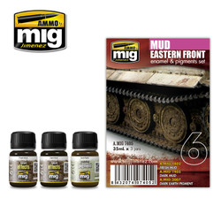 Ammo by MIG Eastern Front Mud Set For Model Kits MIG 7405