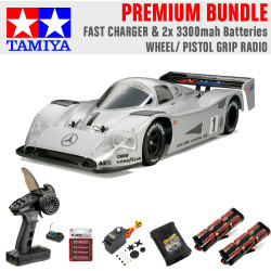 TAMIYA RC 47484 1990 Mercedes-Benz C11 SportTune  1:10 Premium Wheel Bundle