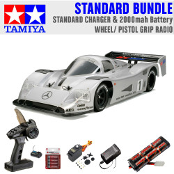 TAMIYA RC 47484 1990 Mercedes-Benz C11 SportTune  1:10 Standard Wheel Bundle