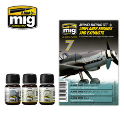 Ammo by MIG Airplanes Engines & Exhausts For Model Kits MIG 7420