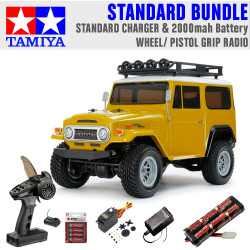 Tamiya RC 58715 Toyota Land Cruiser 40  CC-02 RC Car Standard Wheel Bundle