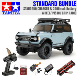 TAMIYA RC 58705 Ford Bronco 2021 (CC-02) 1:10 RC Standard Wheel Bundle