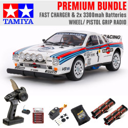 TAMIYA RC 58654 Lancia 037 Rally 1:10 Car Premium Wheel Bundle