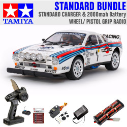 TAMIYA RC 58654 Lancia 037 Rally 1:10 Car Standard Wheel Bundle