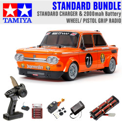 TAMIYA RC 58649 NSU TT 'Jagermeister' (M-05) 1:10 Standard Wheel Bundle