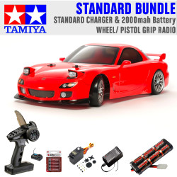 TAMIYA RC 58648 Mazda RX-7 Drift Spec (TT02D) 1:10 Car Standard Wheel Bundle