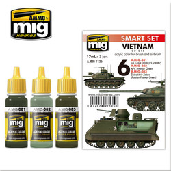 Ammo by MIG Vietnam  Colours For Model Kits MIG 7135
