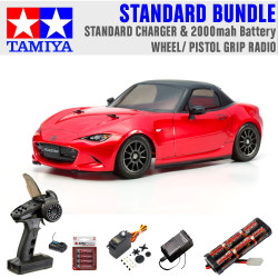 TAMIYA RC 58624 Mazda MX-5 M-05 1:10 Car Standard Wheel Bundle