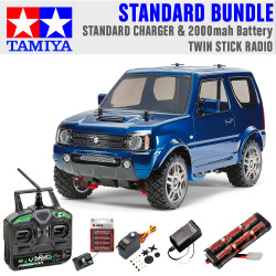 TAMIYA RC 58614 Suzuki Jimny JB23 MF-01X 1:10 Standard Stick Bundle