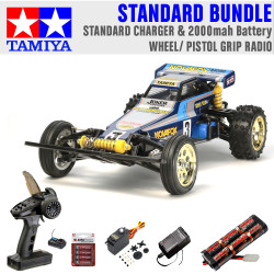 TAMIYA RC 58577 NovaFox Buggy 1:10 RC Car Standard Wheel Bundle