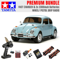 TAMIYA RC 58572 Volkswagen Beetle (M-06) 58572 1:10 Premium Wheel Bundle