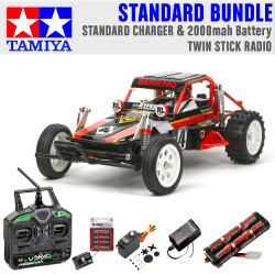 TAMIYA RC 58525 Wild One Off Roader 1:10 RC Car Standard Stick Bundle