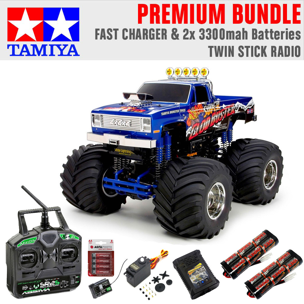 TAMIYA RC 58518 Super Clod Buster 2012 1:10 Premium Stick Bundle - Jadlam  Toys & Models - Buy Toys & Models Online