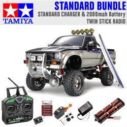 TAMIYA RC 58397 Toyota Hilux High Lift 1:10 Standard Stick Bundle