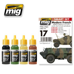 Ammo by MIG Modern French Armed Forces Colours For Model Kits MIG 7151