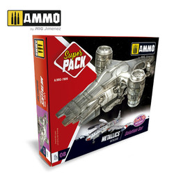 Ammo by MIG Metallics. Super Pack For Model Kits MIG 7809