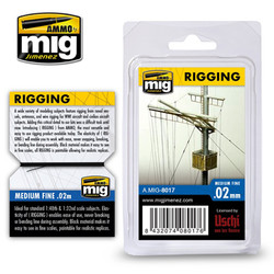 Ammo by MIG Rigging Fine 0.02Mm For Model Kits MIG 8017