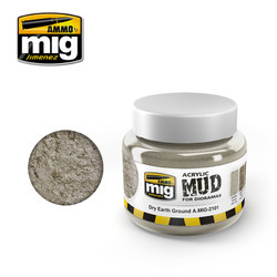 Ammo by MIG Dry Earth Ground For Model Kits MIG 2101