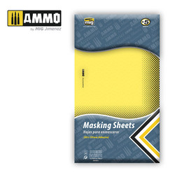 Ammo by MIG Masking Sheets For Model Kits MIG 8043