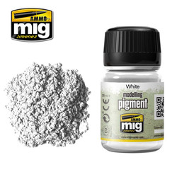 Ammo by MIG White Pigment For Model Kits MIG 3016