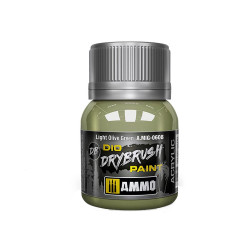 Ammo by MIG Drybrush Light Olive Green For Model Kits MIG 0608