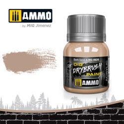 Ammo by MIG Drybrush Dark Sand For Model Kits MIG 0620