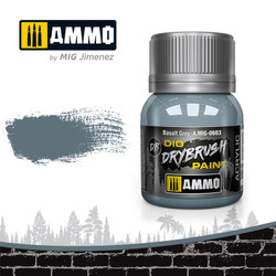 Ammo by MIG Drybrush Basalt Grey For Model Kits MIG 0603