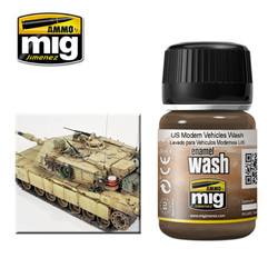 Ammo by MIG Us Modern Vehicles Wash For Model Kits MIG 1007