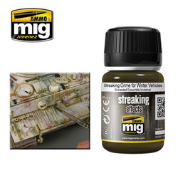 Ammo by MIG Streaking Grime For Winter Vehicles For Model Kits MIG 1205