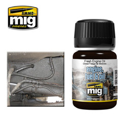 Ammo by MIG Fresh Engine Oil Nature Effects For Model Kits MIG 1408