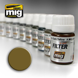 Ammo by MIG Ochre For Light Sand Filter For Model Kits MIG 1503