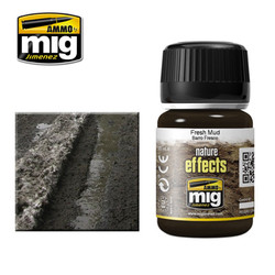 Ammo by MIG Fresh Mud Nature Effects For Model Kits MIG 1402