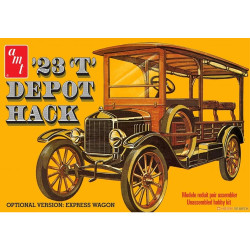 AMT 1237 1923 Ford T Depot Hack 1:25 Model Kit