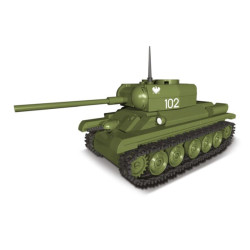 Cobi 2716 Historical Collection WWII T-34-85 Russian Tank 1:48 Model 286pcs
