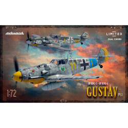 Eduard 2144 Gustav Pt.1 Dual Combo Bf-109G-5 BF-109G-6 1:72 Model Kit