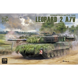 Border Models BT-040 Leopard 2 A7V German MBT 1:35 Model Kit