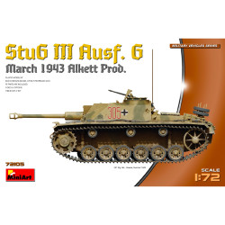 Miniart 72105 Stug III Ausf.G Alkett Prod. 1:72 Model Kit