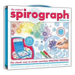Spirograph Deluxe Set - 22 Pieces + Accessories w/Carry Case SP302
