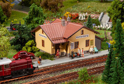 Faller Huttenberg Station Kit III FA110151 HO Gauge