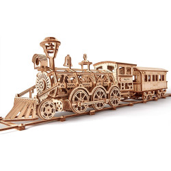 Wood Trick Locomotive R17 Wooden Model Kit WDTK022