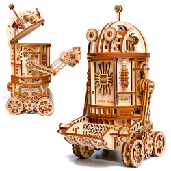 Wood Trick Space Junk Robot Mechanical Wooden Model Kit WDTK073