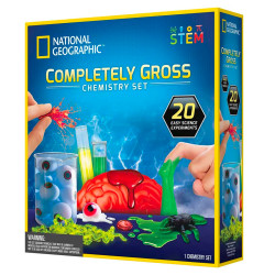 National Geographic Completely Gross Chemistry Set STEM Kit JM80600U