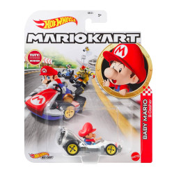 Hot Wheels Baby Mario Mario Kart Diecast Model GRN12