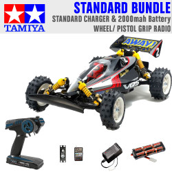 Tamiya RC 58686 Vanquish VQS (2020) Ltd Edition 1:10 Standard Wheel Radio Bundle