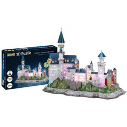 Revell 00151 Neuschwanstein Castle - LED Edition 3D Puzzle