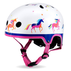 Micro Unicorn Deluxe Printed Helmet Medium 55-58cm for Scooters & Bikes