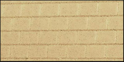 Heljan Large Brick Building Sheets Beige (4) OO Gauge Scenery HN852000