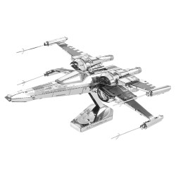 Metal Earth Star Wars Poe Dameron's X-Wing Fighter Etched Metal Model Kit MMS269