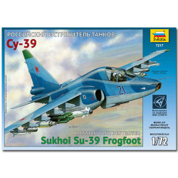 ZVEZDA 7217 Sukhoi Su-39 Aircraft Model Kit 1:72