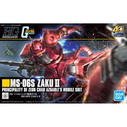 Bandai HG 1/144 MS-06S Zaku II Gundam Gunpla Kit 60453
